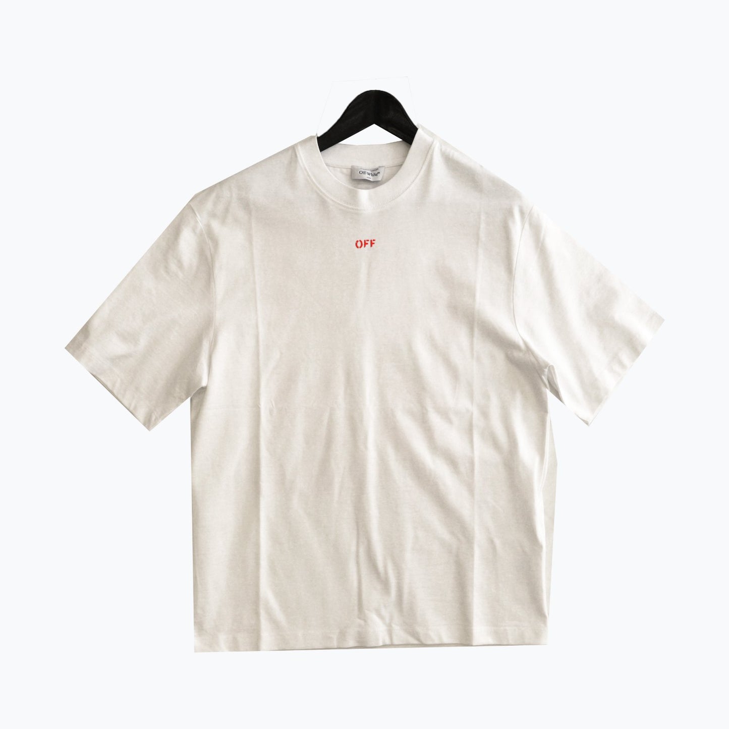 Off White t-shirt - White red