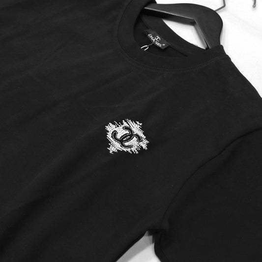 T-SHIRT BLACK CHANEL