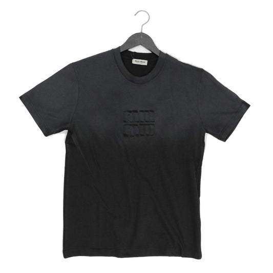 T-SHIRT BLACK MIU MIU