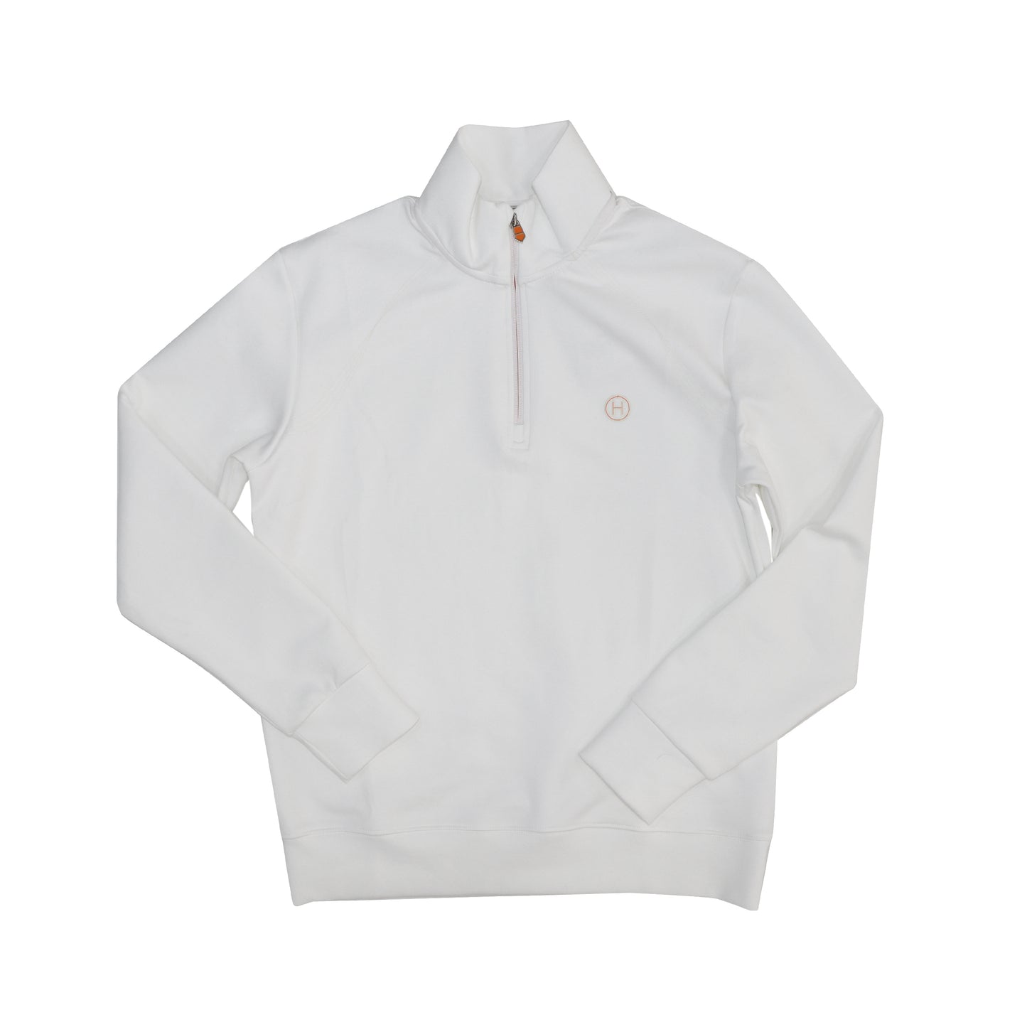 Hermes Zippered White