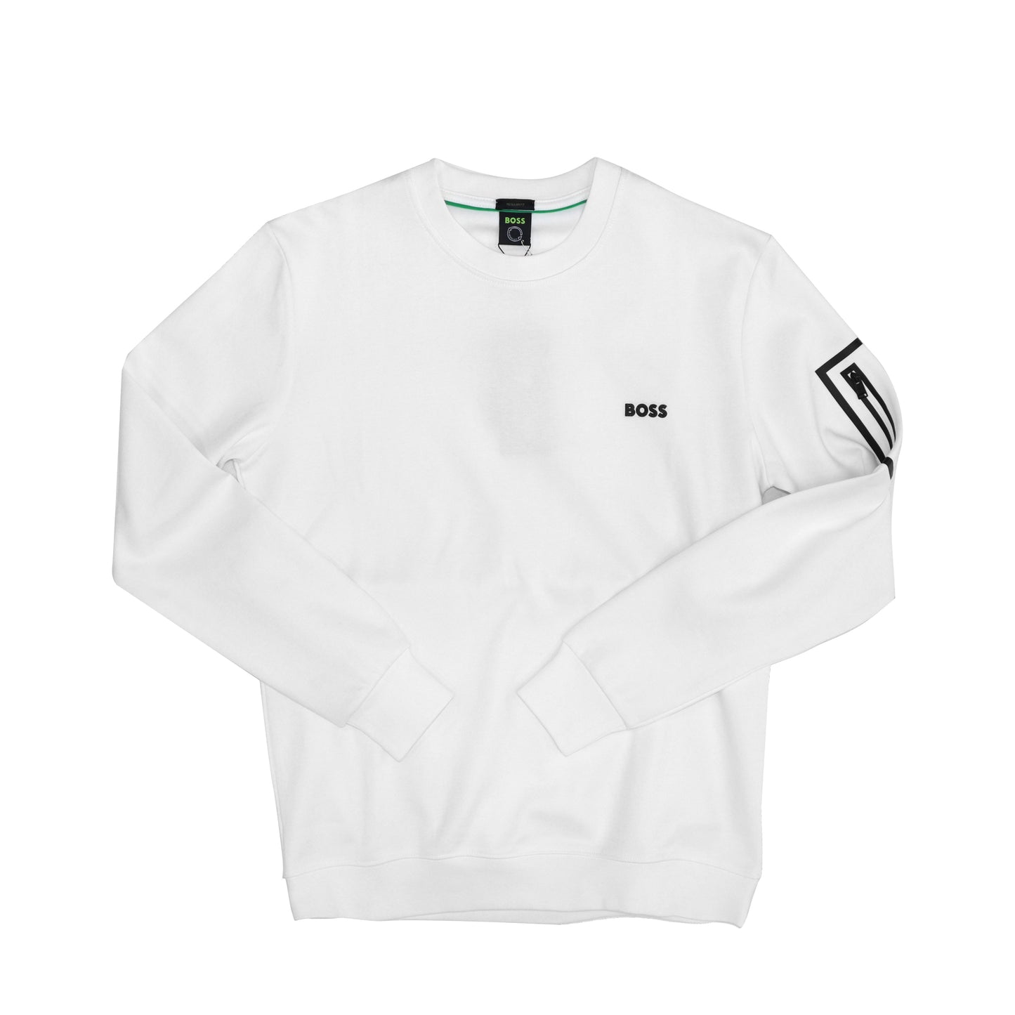 Boss White Sweatshirt