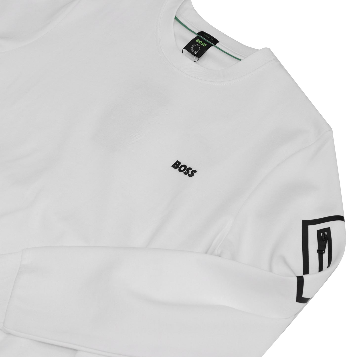 Boss White Sweatshirt